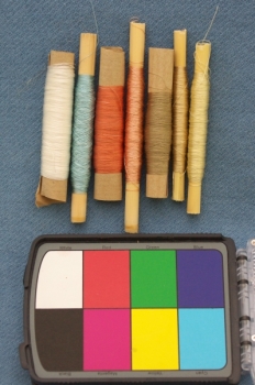 Plant-Dyed Silk Thread, 50 m