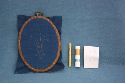 Embroidery Kit Fleur de Lis