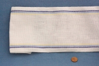 linen tube with stripes