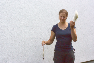 Online Workshop Spinning with Hand-Spindle and Distaff